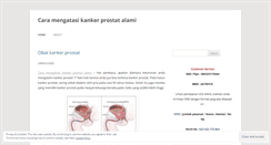 Desktop Screenshot of kankerprostat31.wordpress.com