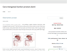 Tablet Screenshot of kankerprostat31.wordpress.com