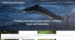 Desktop Screenshot of fishingcostaricaexperts.wordpress.com