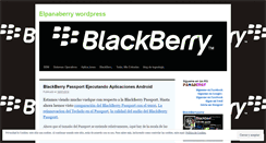 Desktop Screenshot of elpanaberry.wordpress.com