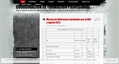 Desktop Screenshot of formacionprofesionalcba.wordpress.com