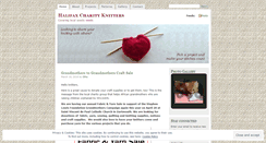 Desktop Screenshot of halifaxcharityknitters.wordpress.com