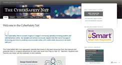 Desktop Screenshot of cybersafetynet.wordpress.com