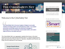 Tablet Screenshot of cybersafetynet.wordpress.com
