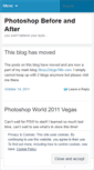 Mobile Screenshot of photoshopbeforeandafter.wordpress.com