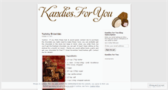 Desktop Screenshot of kandies4you.wordpress.com