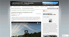 Desktop Screenshot of chemtrailsvic.wordpress.com