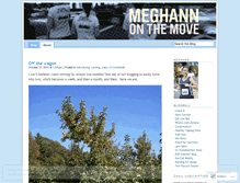 Tablet Screenshot of meghannonthemove.wordpress.com