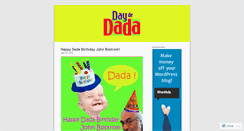 Desktop Screenshot of daydedada.wordpress.com