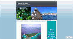 Desktop Screenshot of croatiaholiday.wordpress.com