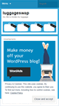 Mobile Screenshot of luggageswap.wordpress.com