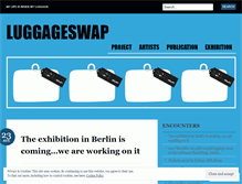Tablet Screenshot of luggageswap.wordpress.com