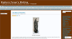 Desktop Screenshot of bighornforge.wordpress.com