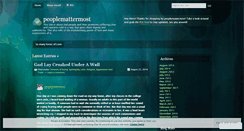 Desktop Screenshot of peoplemattermost.wordpress.com