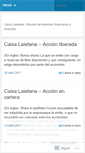 Mobile Screenshot of lacaixalaietana.wordpress.com