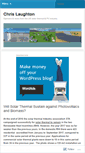 Mobile Screenshot of chrislaughton.wordpress.com