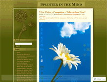 Tablet Screenshot of brontebaxter.wordpress.com
