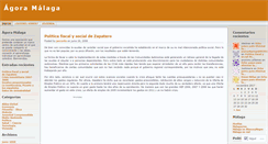 Desktop Screenshot of agoramalaga.wordpress.com