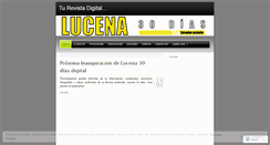 Desktop Screenshot of lucena30dias.wordpress.com
