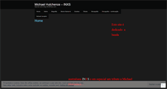 Desktop Screenshot of michaelhutchence.wordpress.com