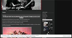 Desktop Screenshot of legendesdelaguitare.wordpress.com