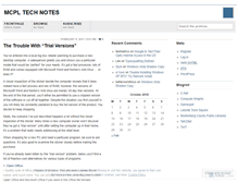 Tablet Screenshot of librarytech.wordpress.com
