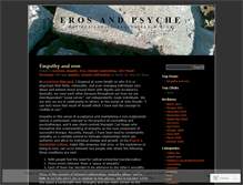 Tablet Screenshot of erosandpsyche.wordpress.com