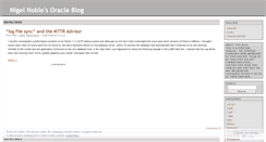 Desktop Screenshot of nigelnoble.wordpress.com