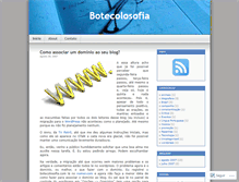 Tablet Screenshot of botecolosofia.wordpress.com