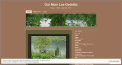 Desktop Screenshot of leegedettis.wordpress.com