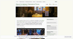 Desktop Screenshot of gracelutherantulsa.wordpress.com