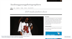 Desktop Screenshot of hackneyyoungphotographers.wordpress.com