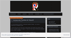 Desktop Screenshot of hoqueisaopaulo.wordpress.com