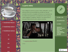 Tablet Screenshot of charlaenespanol.wordpress.com