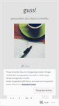 Mobile Screenshot of guss.wordpress.com