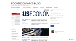 Desktop Screenshot of focuseconomics.wordpress.com