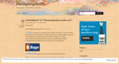 Desktop Screenshot of mariagangoso96.wordpress.com