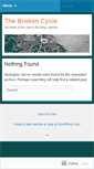 Mobile Screenshot of cyclebroken.wordpress.com