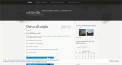 Desktop Screenshot of orbitsville.wordpress.com