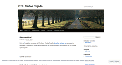 Desktop Screenshot of profcarlostejada.wordpress.com