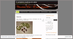 Desktop Screenshot of evachocolates.wordpress.com