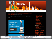 Tablet Screenshot of icroc.wordpress.com