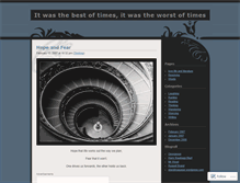Tablet Screenshot of bestandworstoftimes.wordpress.com