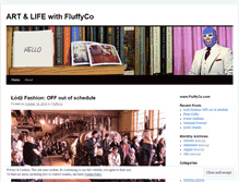 Tablet Screenshot of fluffyco.wordpress.com