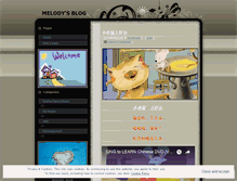 Tablet Screenshot of melodywxy.wordpress.com