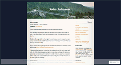 Desktop Screenshot of johnejohnson.wordpress.com