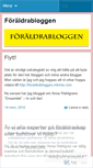 Mobile Screenshot of foraldraskap.wordpress.com
