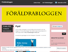 Tablet Screenshot of foraldraskap.wordpress.com