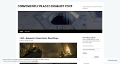 Desktop Screenshot of exhaustport.wordpress.com