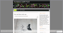 Desktop Screenshot of madisongraffiti.wordpress.com